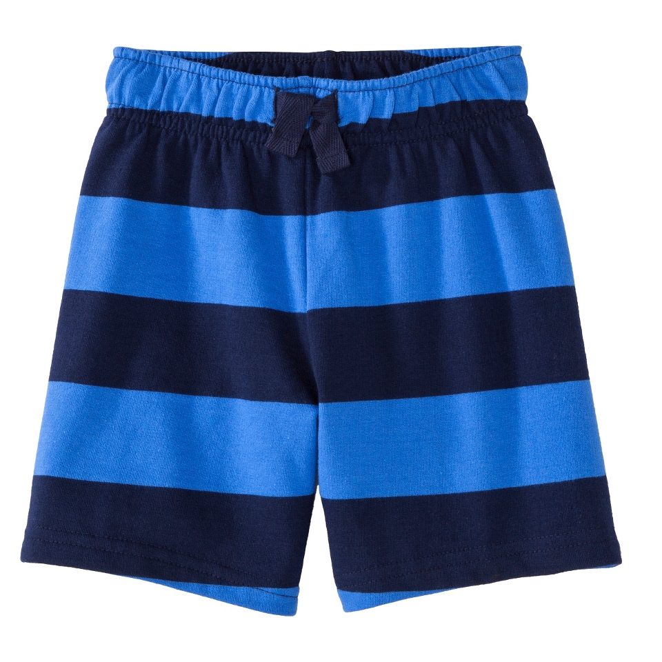 Circo Infant Toddler Boys Striped Lounge Short   Blue 5T