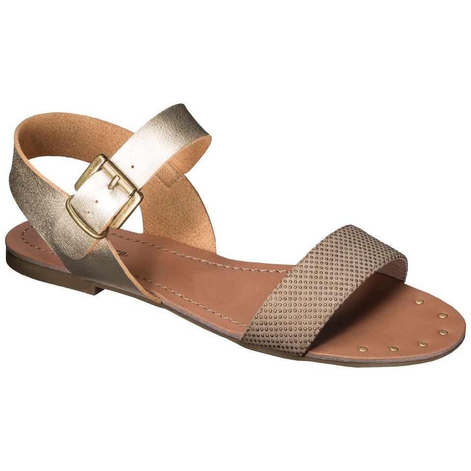 Womens Mossimo Supply Co. Lakitia Sandals   Gold 9