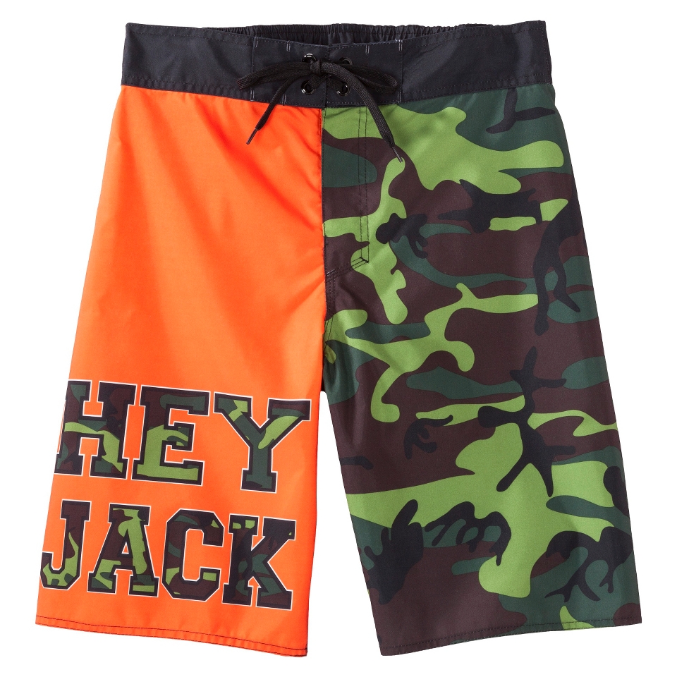 Mens 11 Duck Dynasty Green Boardshort   38