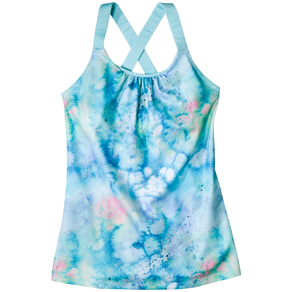 C9 by Champion Womens Yoga Tank   Fantastic Aqua Print XS