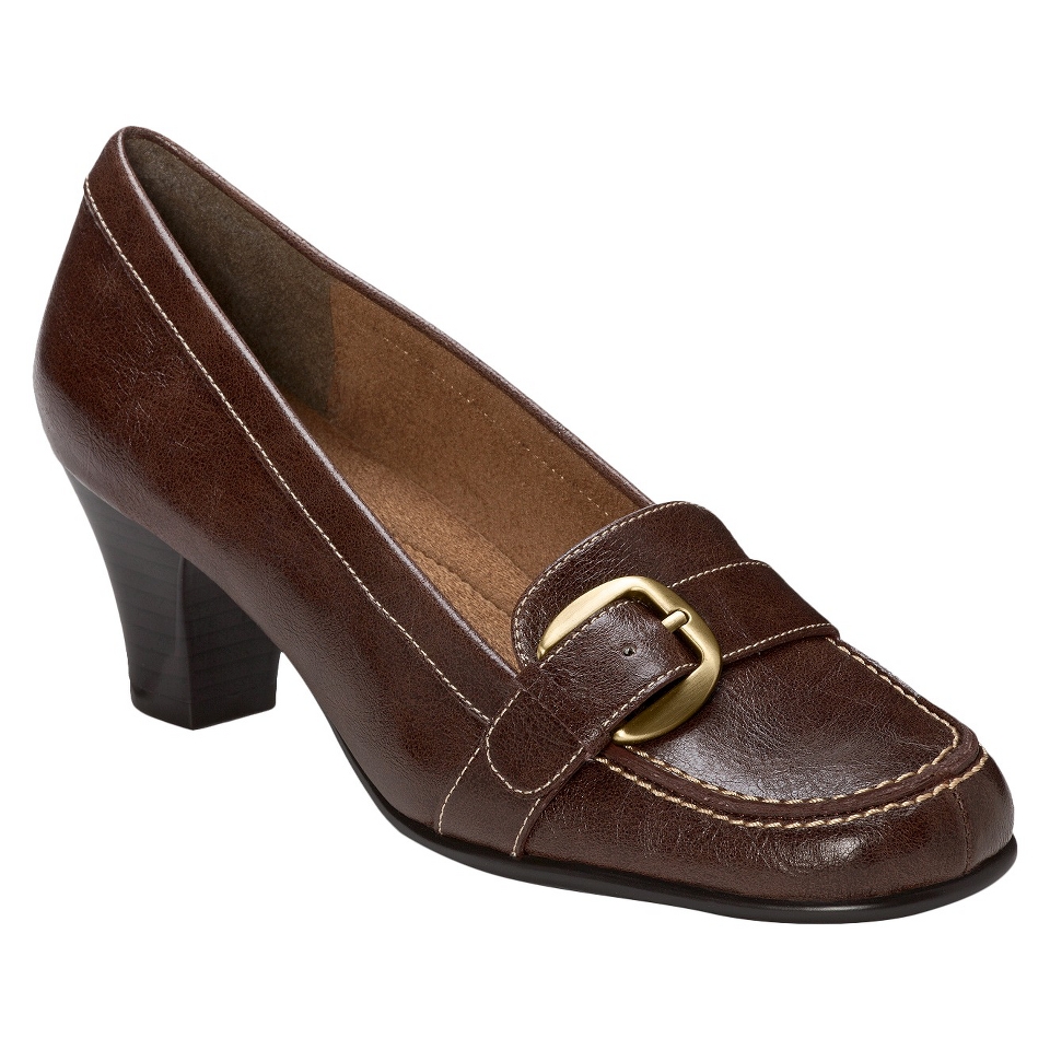 Womens A2 by Aerosoles Barista Pumps   Brown 7.5