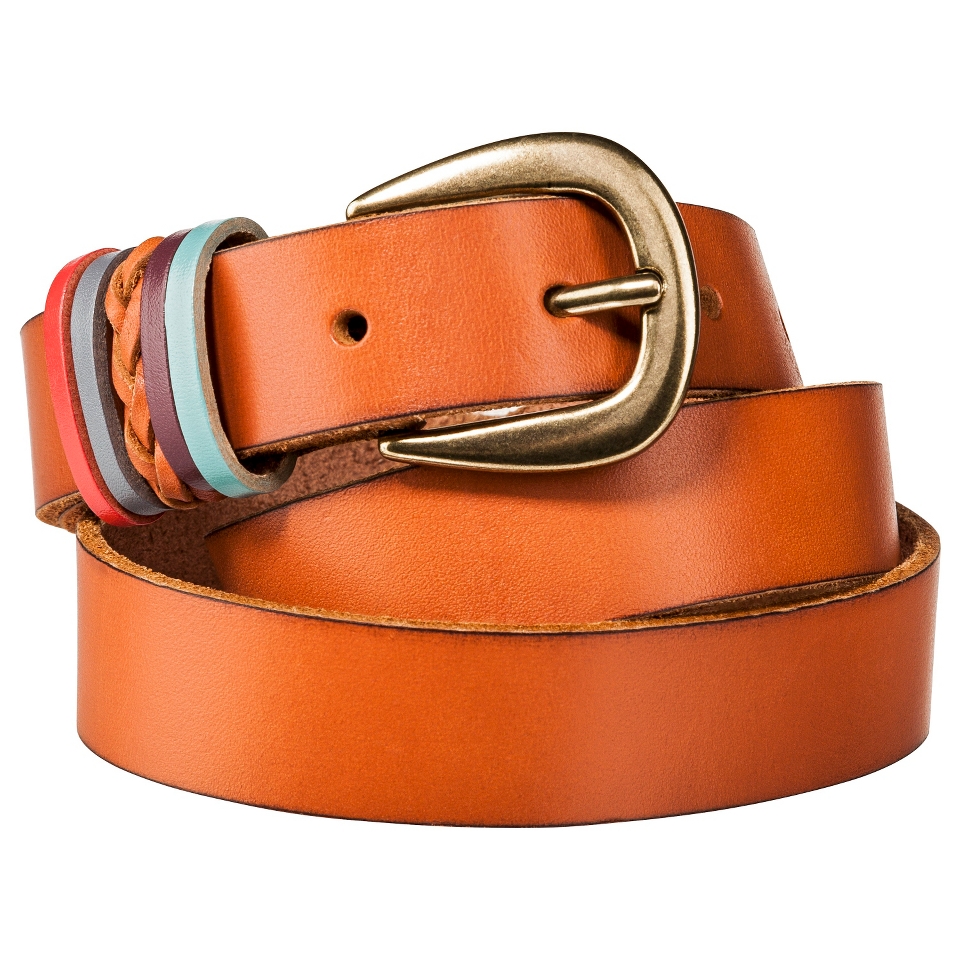 Mossimo Supply Co. Solid Belt   Cognac L