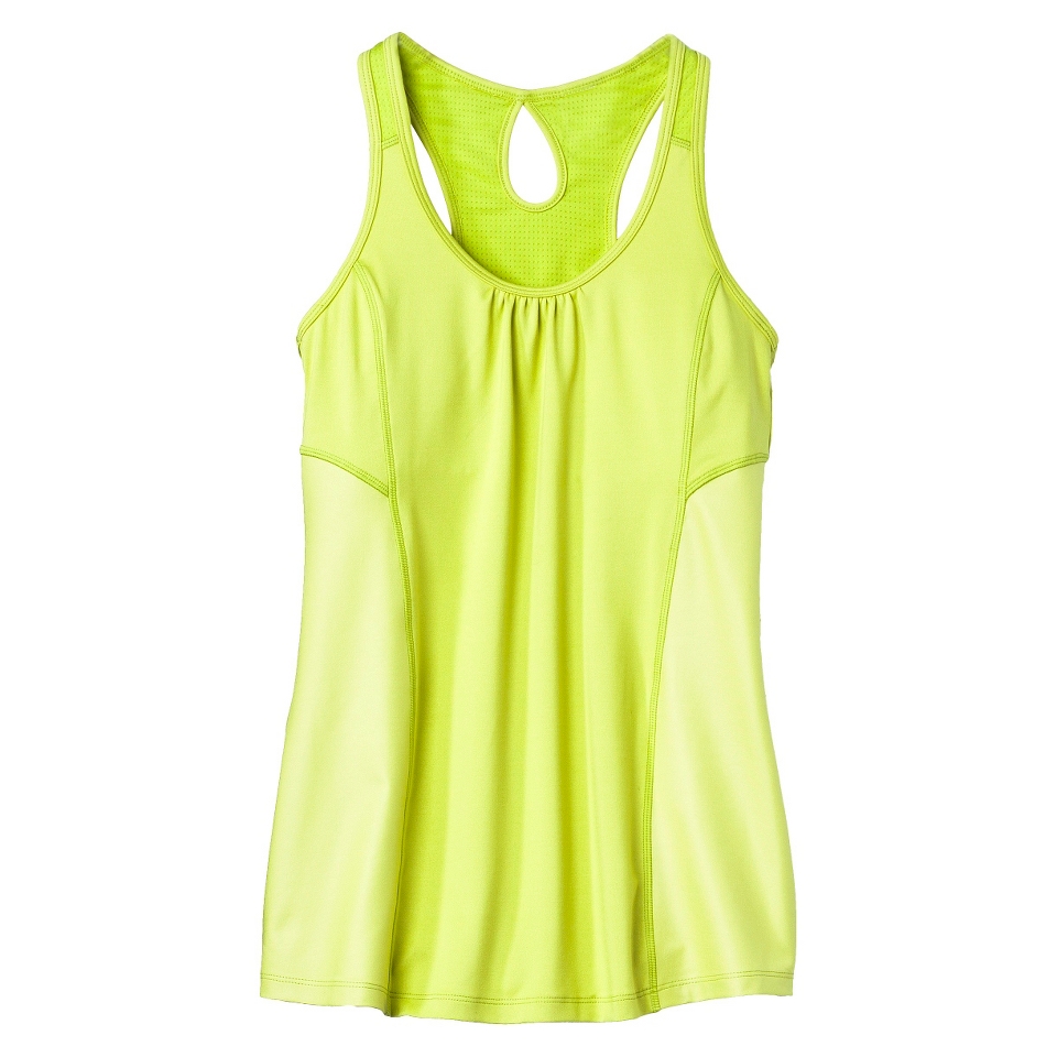 C9 by Champion Womens Sleeveless Keyhole Tank With Inner Bra   Solar Flare XL