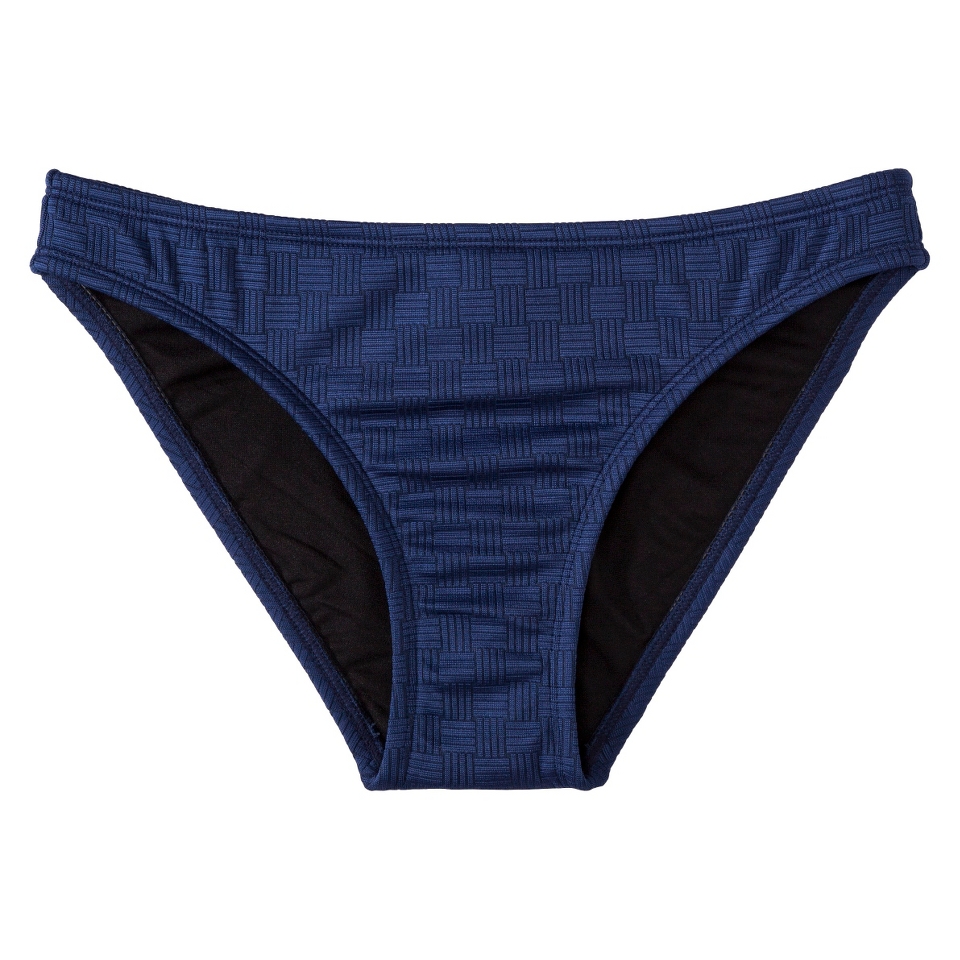 Xhilaration Juniors Hipster Swim Bottom  Navy L