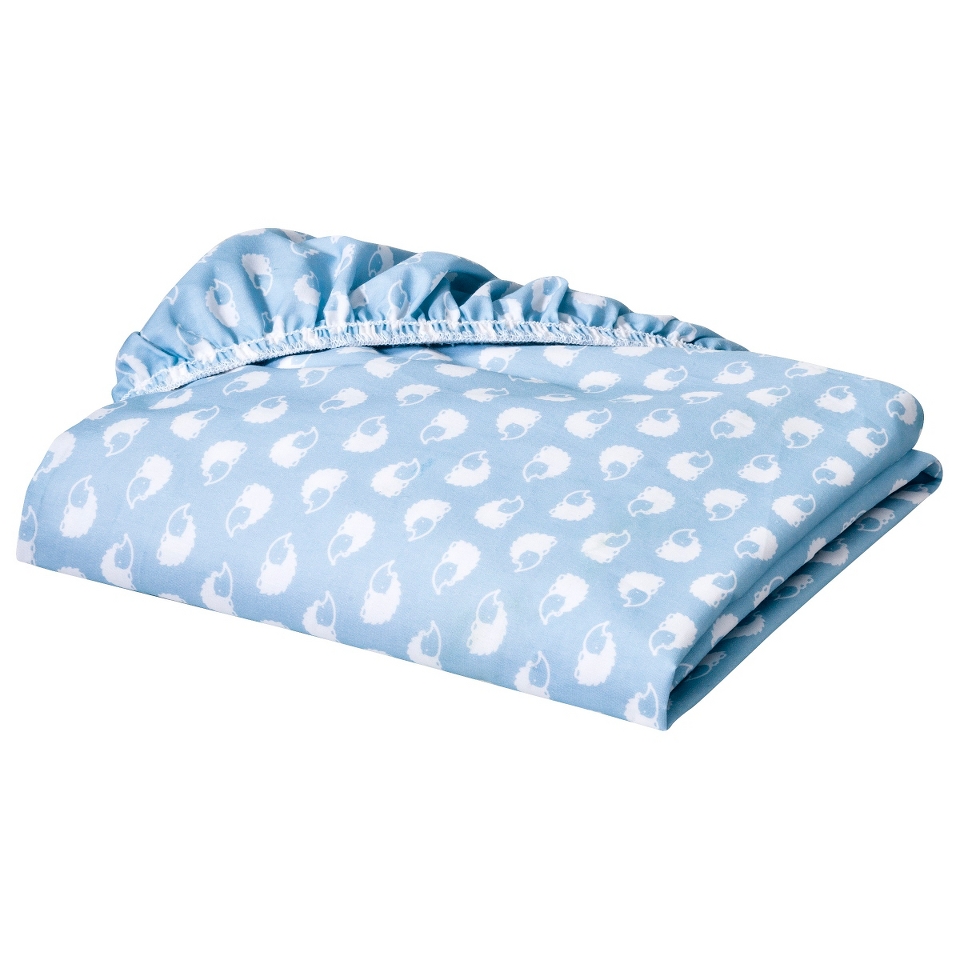 Eddie Bauer Hedgehog Fitted Crib Sheet