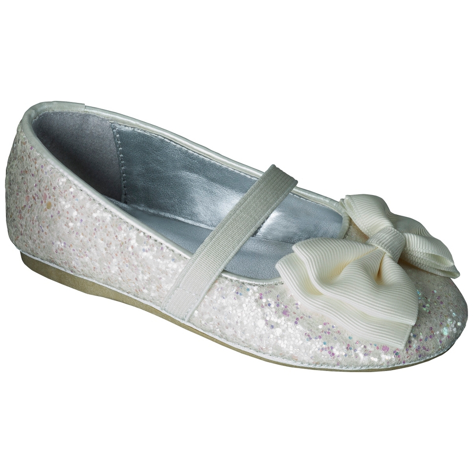 Toddler Girls Cherokee Jayna Ballet Flats   Cream 12