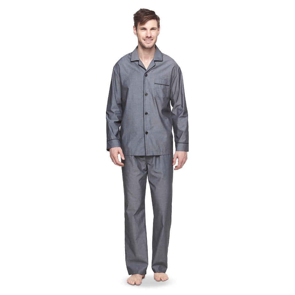 Merona Mens Chambray Pajama Set   L