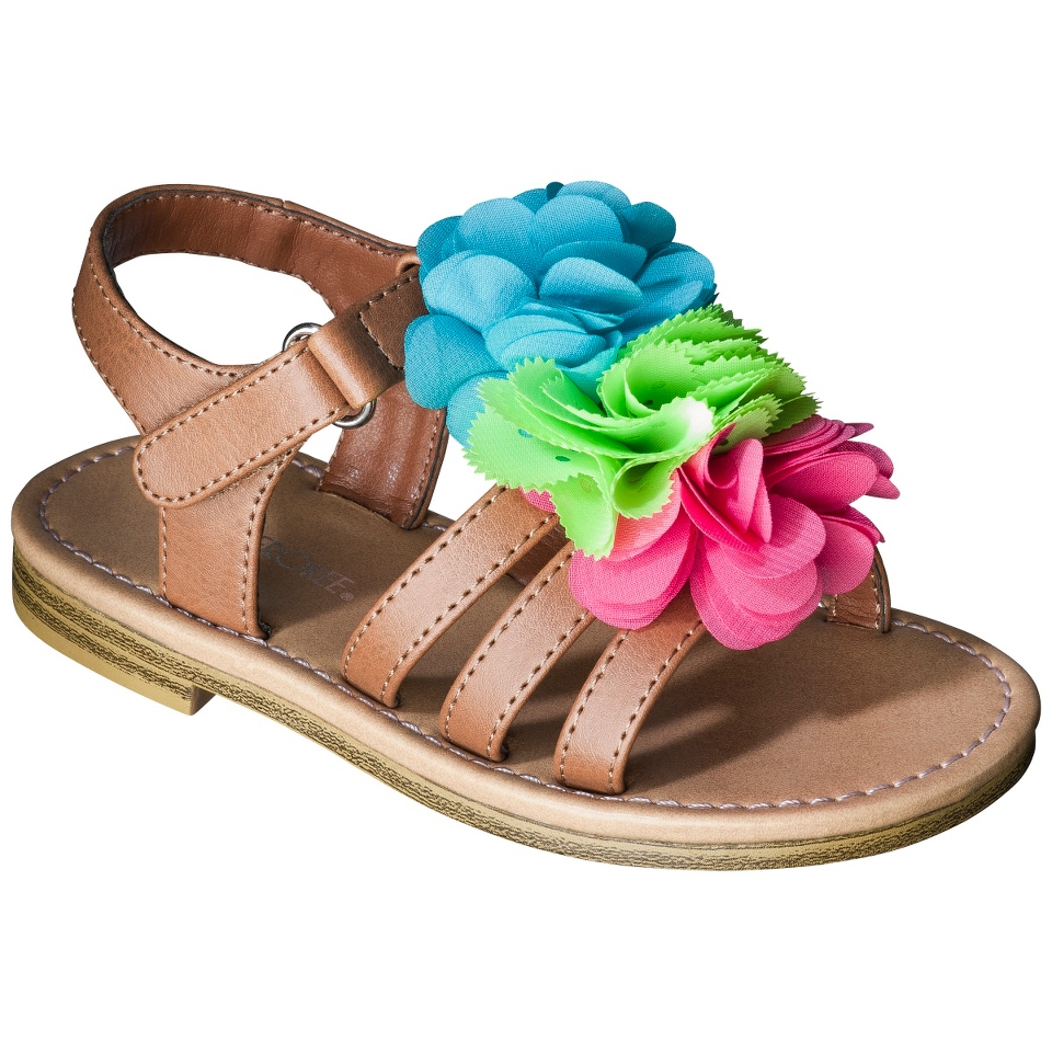 Toddler Girls Cherokee Joslyn sandal   Brown 11