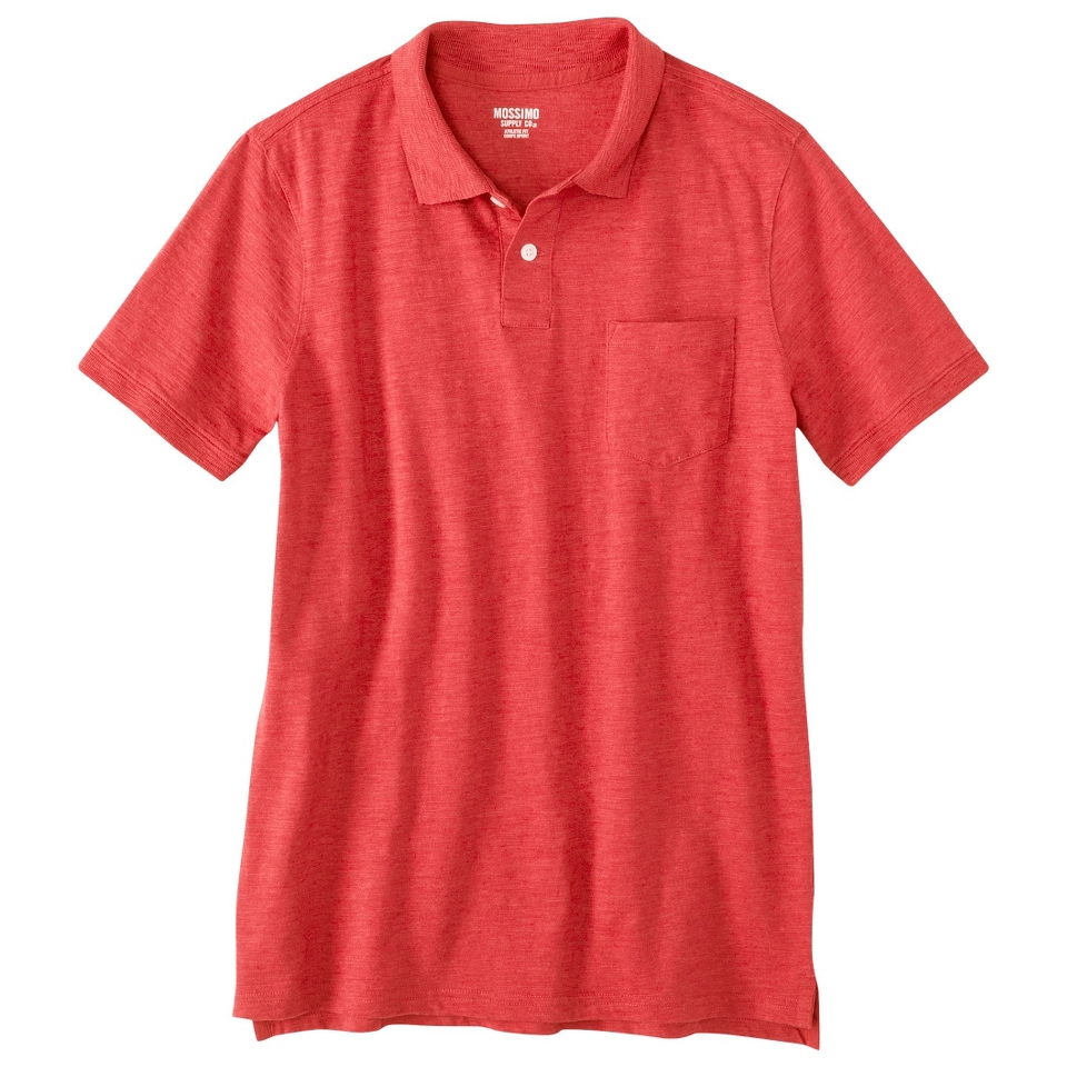 Mens Slim Fit Polo Creole Red L