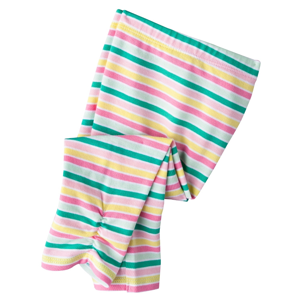 Circo Newborn Girls Stripe Legging   Tropic Green 0 3 M