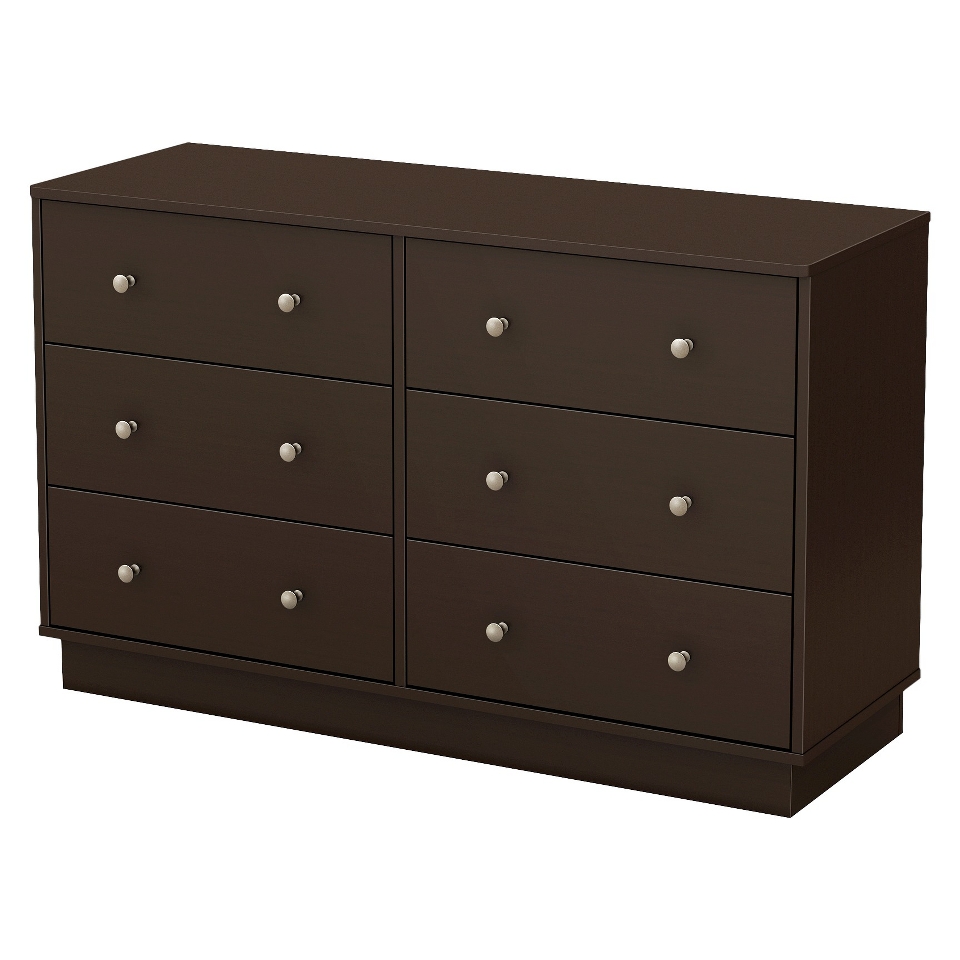 Kids Dresser Litchi Horizontal Kids Dresser   Chocolate