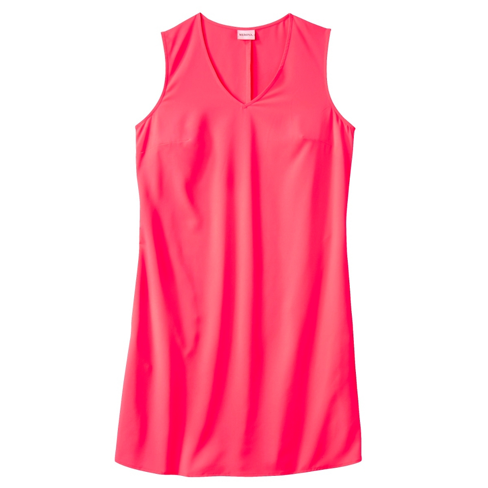 Merona Womens Woven Front Pocket Dress   Extra Pink   M