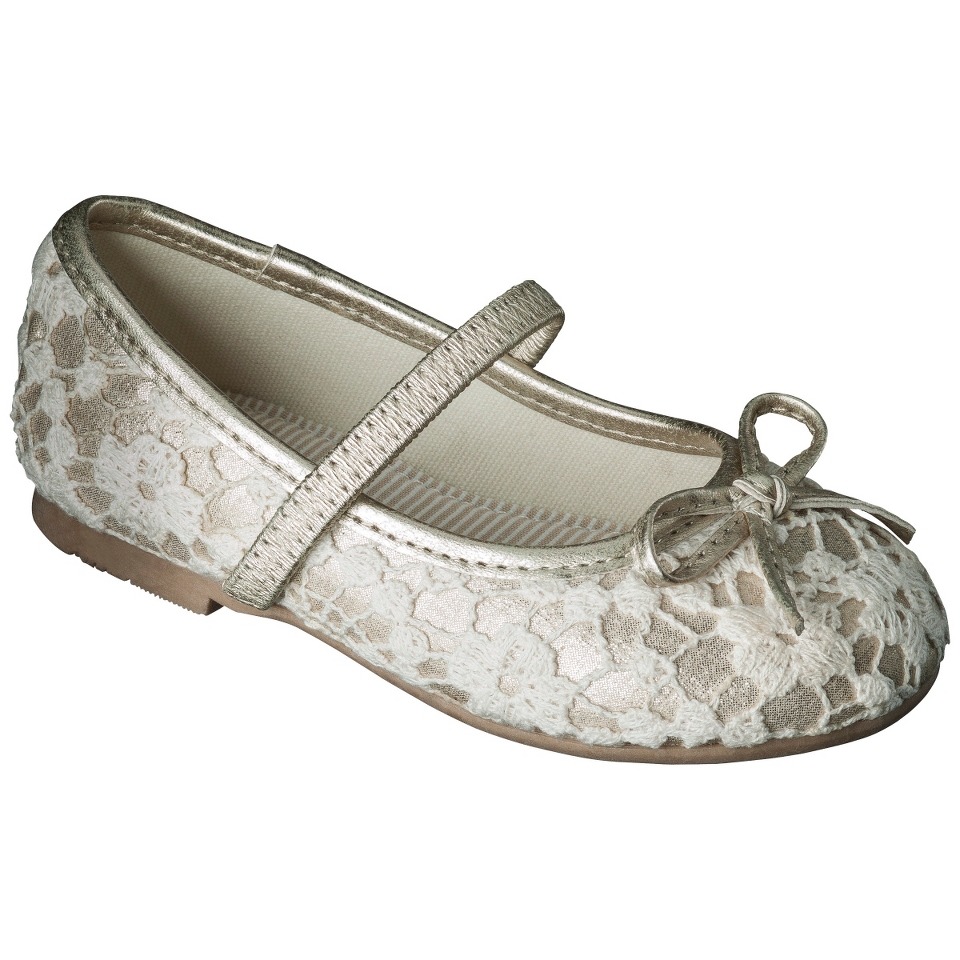 Toddler Girls Genuine Kids from OshKosh Donna Ballet Flats   Cream 10