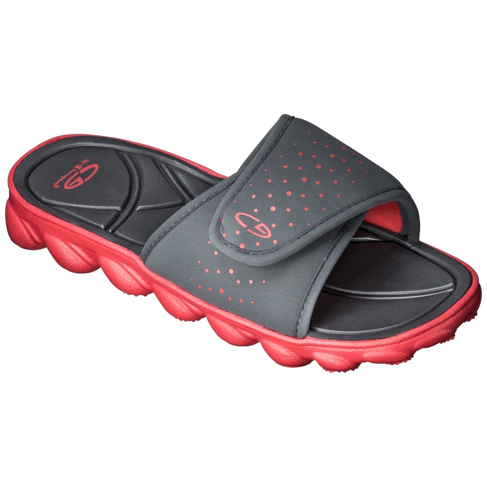 Boys C9 by Champion Finn Slide Sandals   Gray/Red M