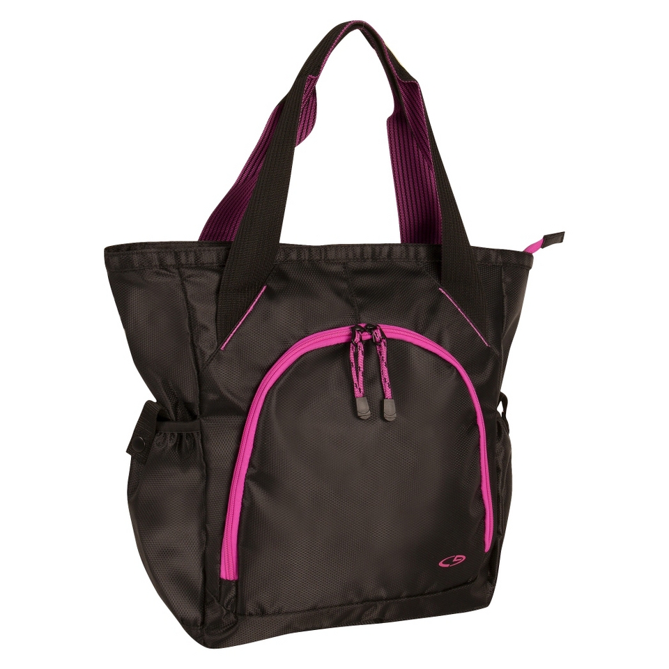 C9 Ladies Sport Tote   Black/Raspberry Shock