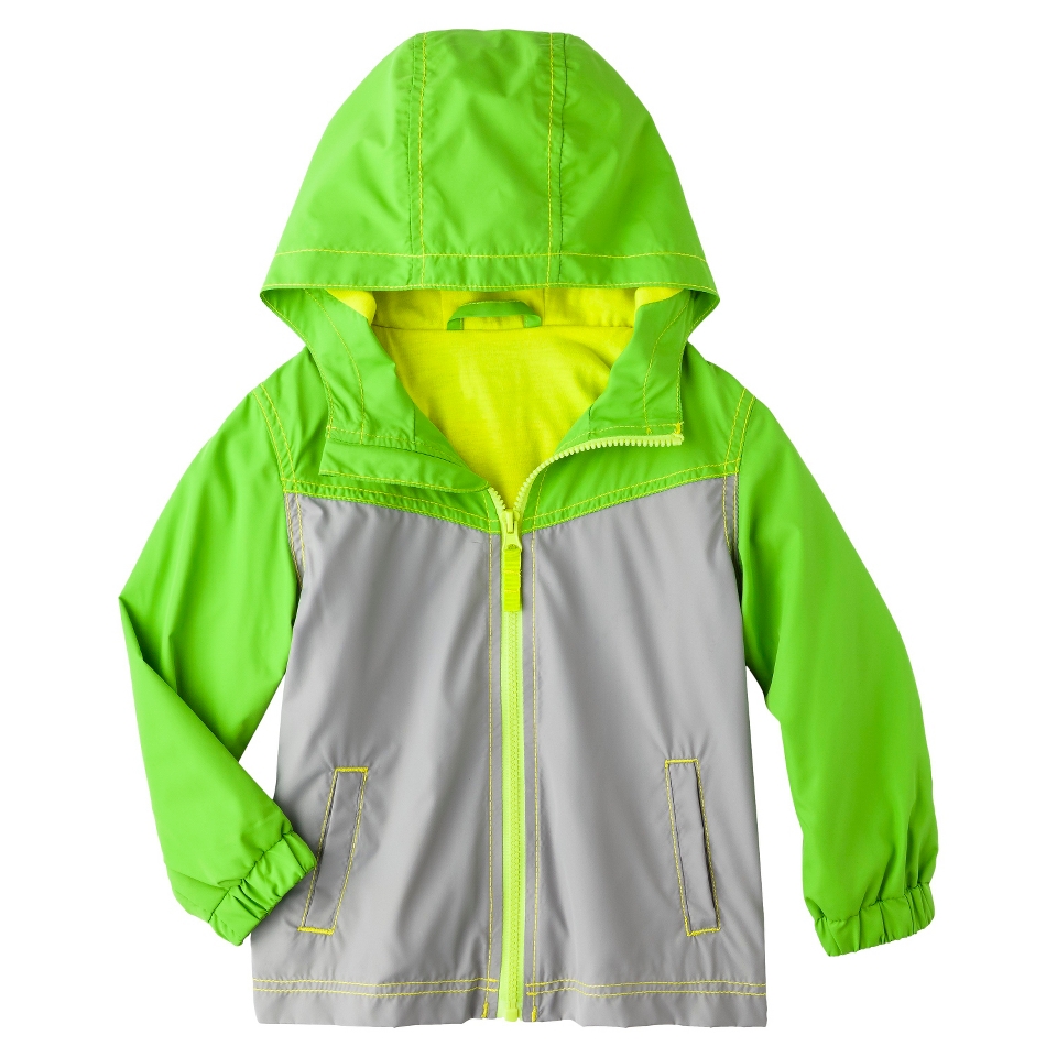 Circo Infant Toddler Boys Lightweight Windbreaker Jacket   Green 3T