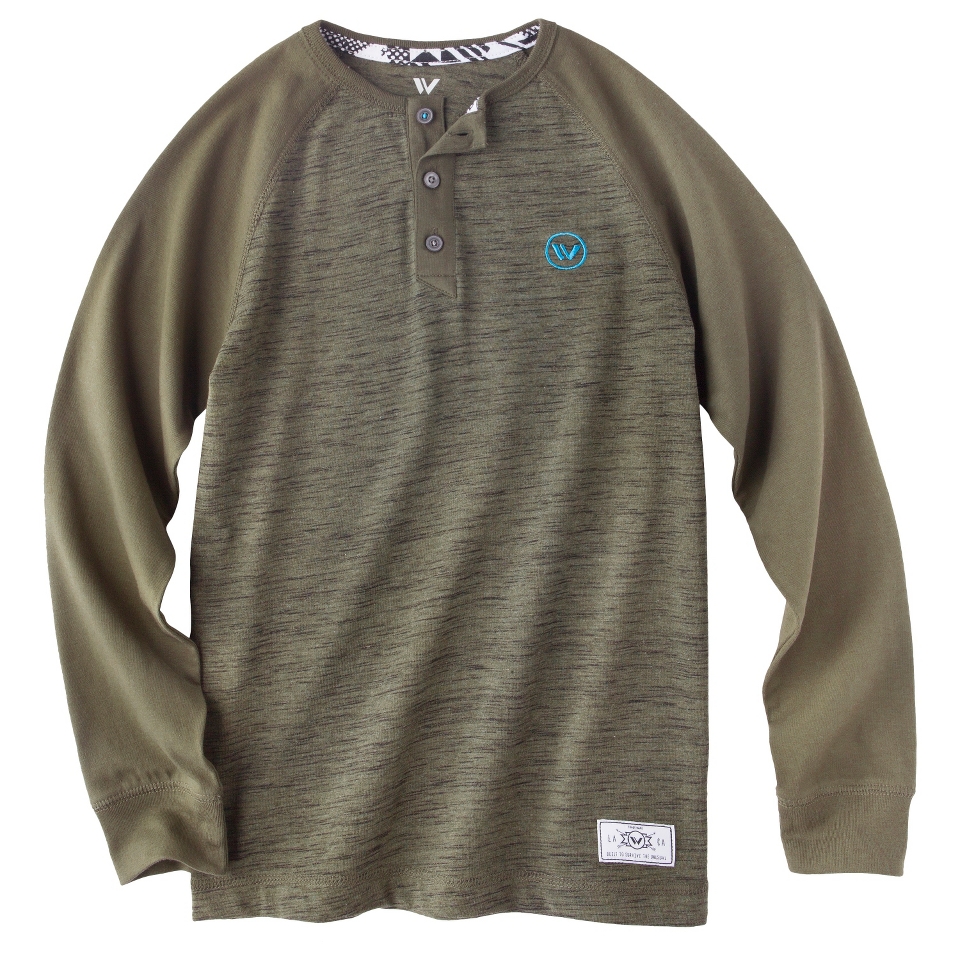 Shaun White Boys Long Sleeve Shirt   Shirt Olive XS