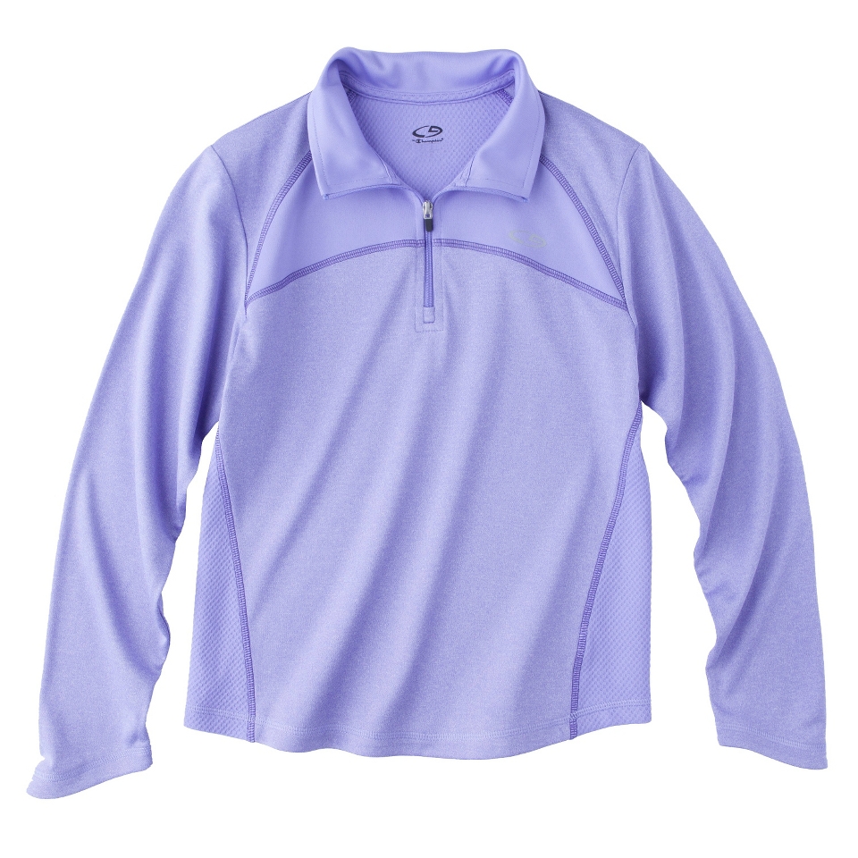 C9 by Champion Girls Advanced 1/4 Zip   S Lilac