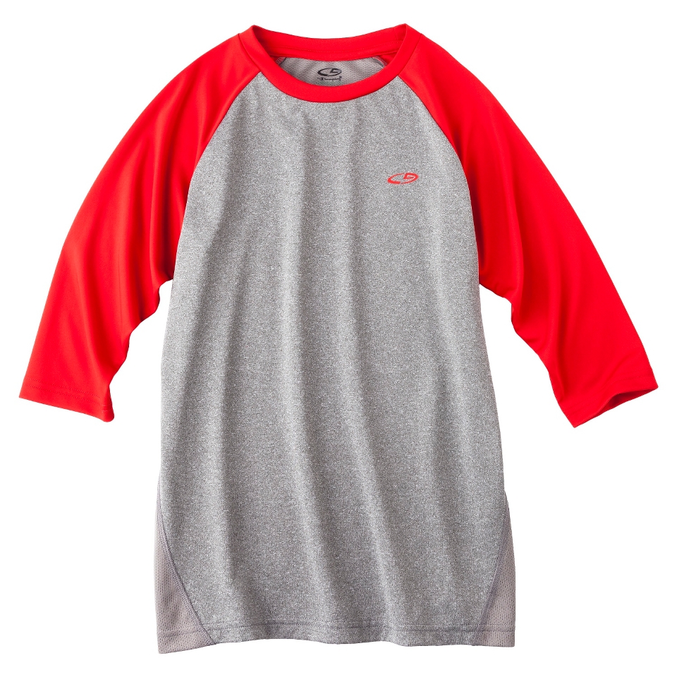 C9 by Champion Boys Duo Dry Baseball Tee   Red XL