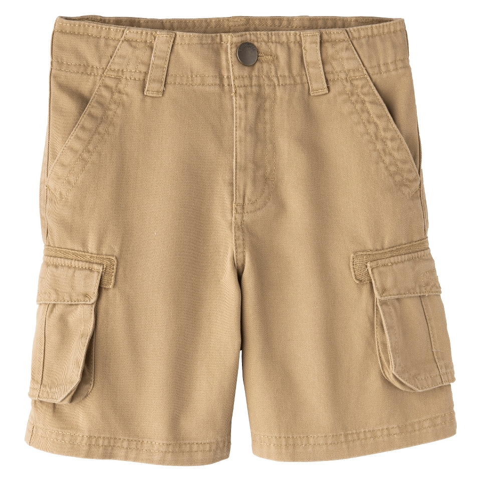 Cherokee Infant Toddler Boys Cargo Short   Sandstone 5T