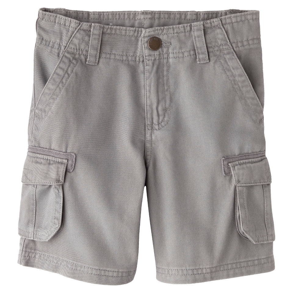 Cherokee Infant Toddler Boys Cargo Short   Gray 18 M