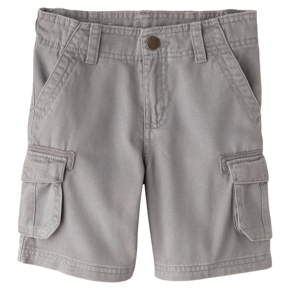 Cherokee Infant Toddler Boys Cargo Short   Gray 5T