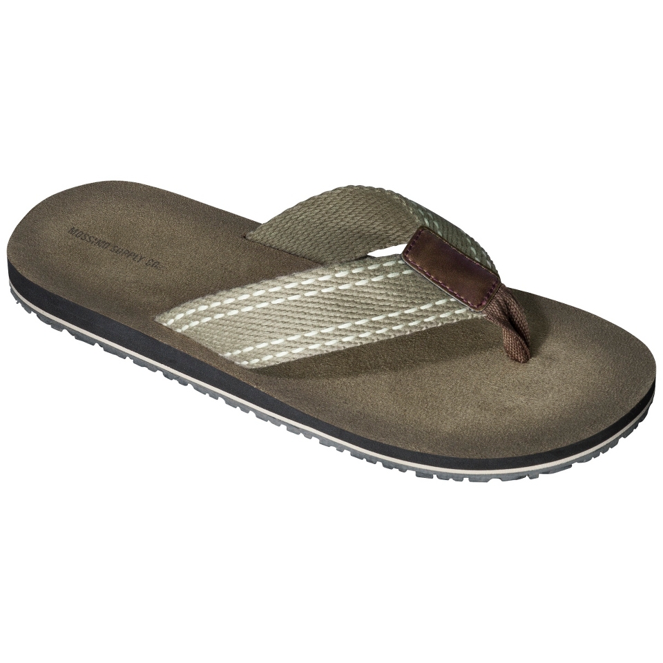 Mens Mossimo Supply Co. Todd Flip Flop Sandal   Khaki S