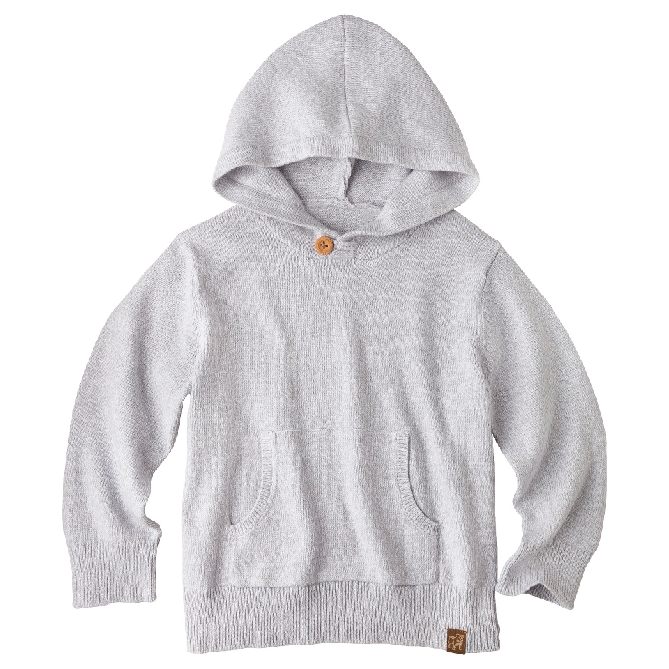 Genuine Kids from OshKosh Infant Toddler Boys Hooded Pullover Sweater   Gray 5T