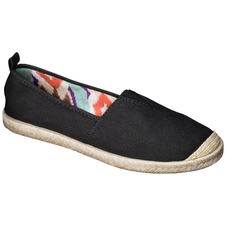 Womens Merona Larissa Espadrilles   Black 6