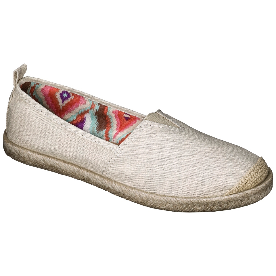 Womens Merona Larissa Espadrilles   Natural 8