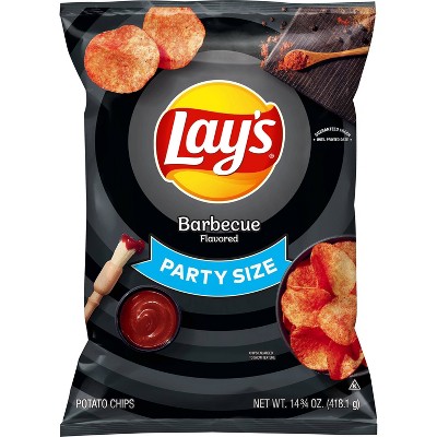 Lay's Barbecue Flavored Potato Chips - 15.25oz : Target