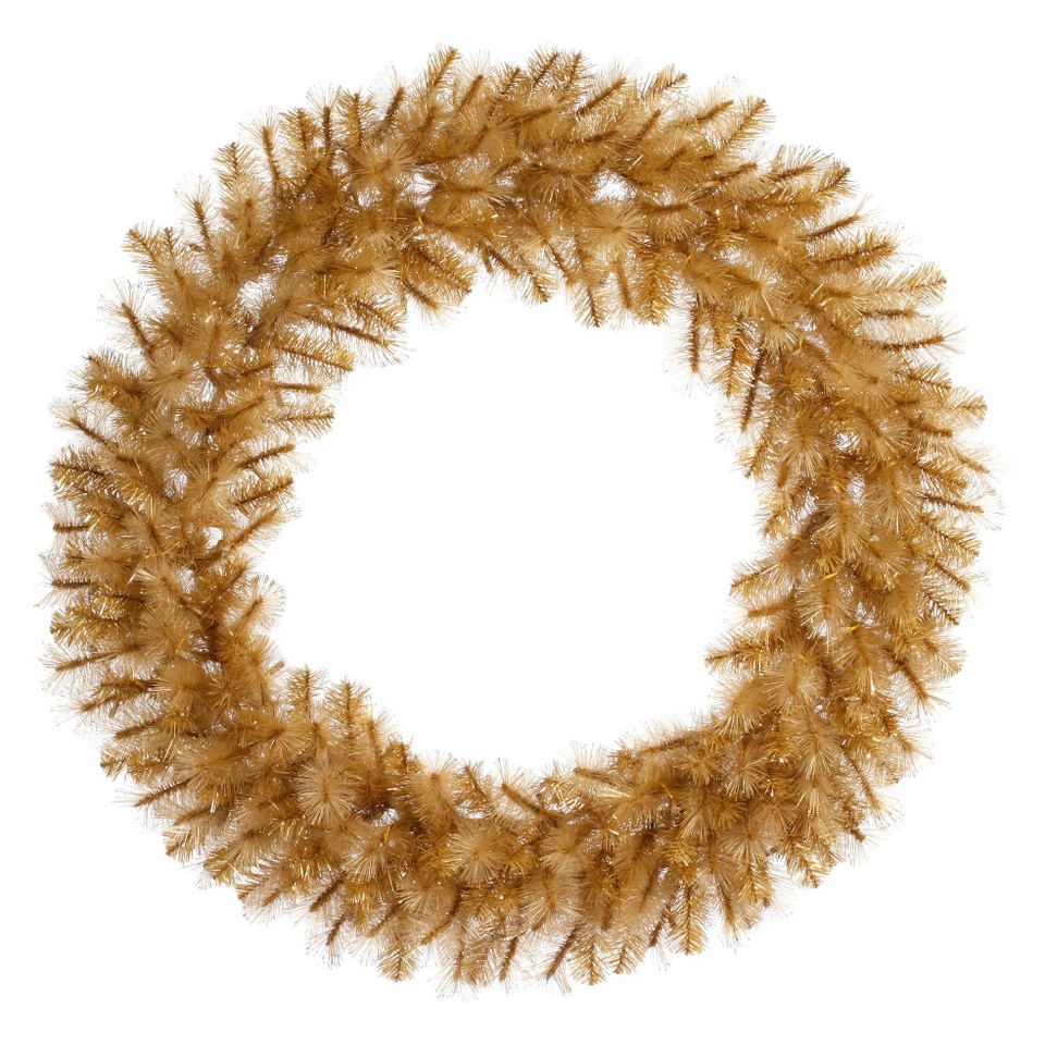 Gold Glitter Cashmere Wreath (30)