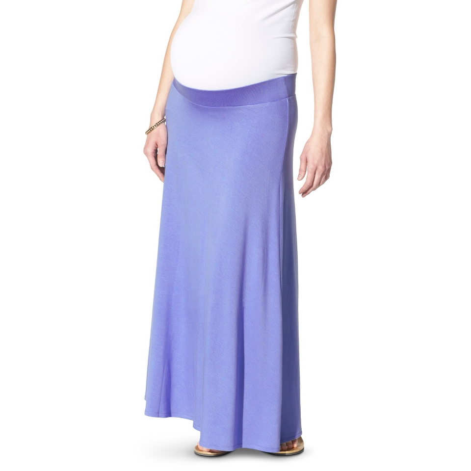 Liz Lange for Target Maternity Maxi Skirt   Periwinkle L