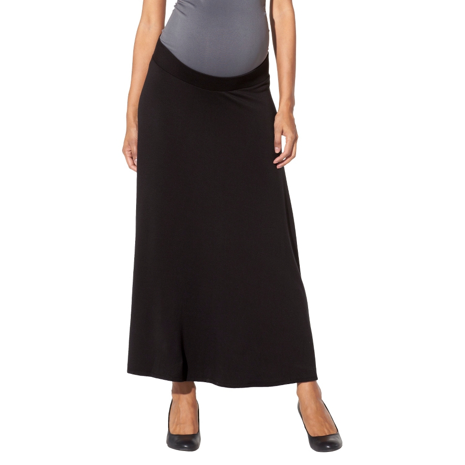 Liz Lange for Target Maternity Maxi Skirt   Black M