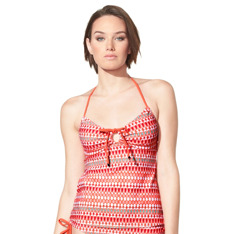 Converse One Star Womens Bandeau Tankini   Coral L