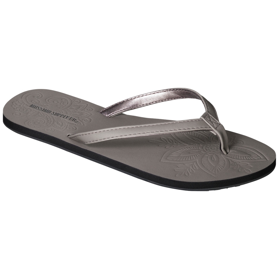 Womens Mossimo Supply Co. Lissie Flip Flop   Grey 11