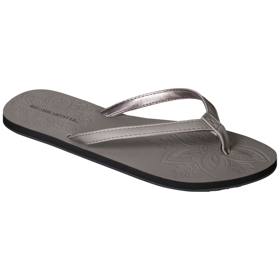 Womens Mossimo Supply Co. Lissie Flip Flop   Grey 10