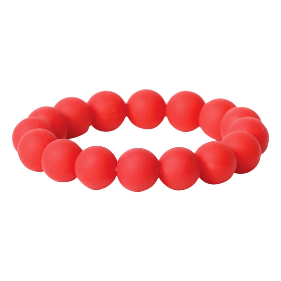 Nixi by Bumkins Tondo Teething Bracelet   Red