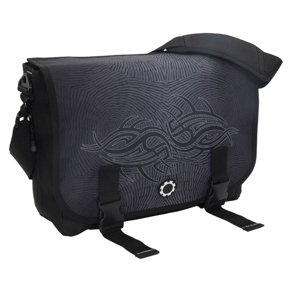 DadGear Messenger Diaper Bag   Maori Night