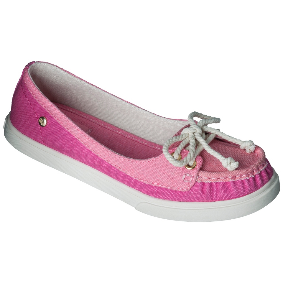 Womens Mad Love Lottie Boatshoes   Pink 5 6