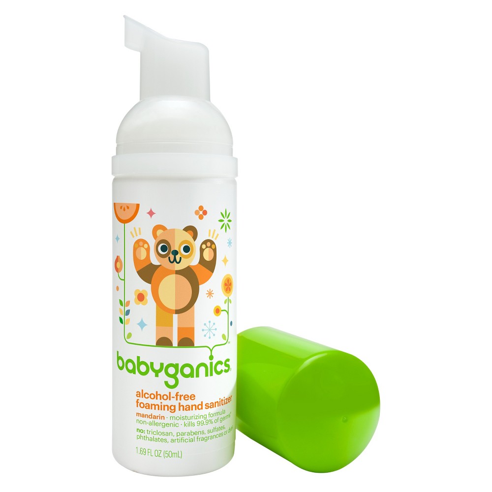 BabyGanics Alcohol Free Foaming Hand Sanitizer / LIQUID