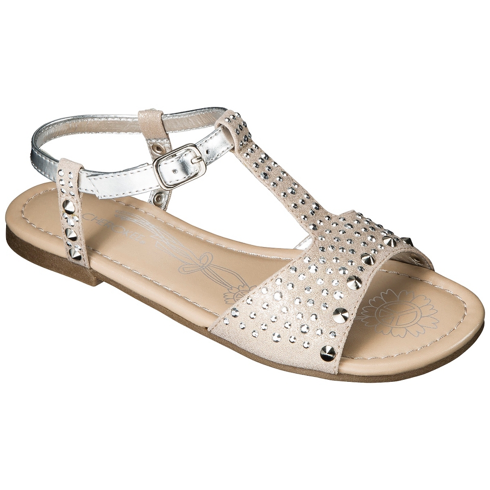 Girls Cherokee Gabriella Sandals   Gold 1