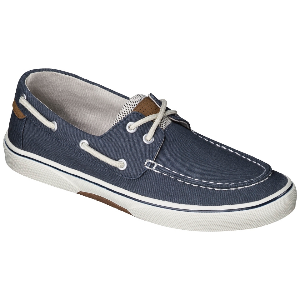 Mens Merona Eko Boat Shoe   Navy 7