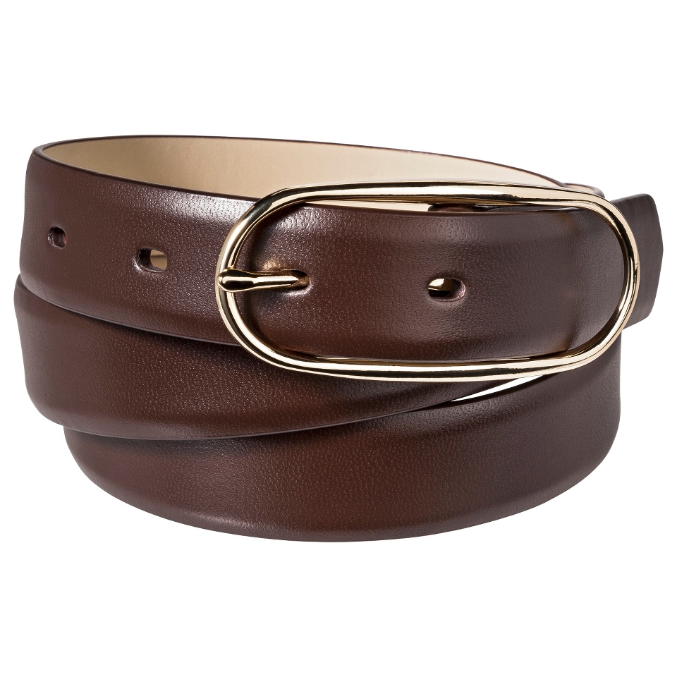 Merona Solid Belt   Brown M