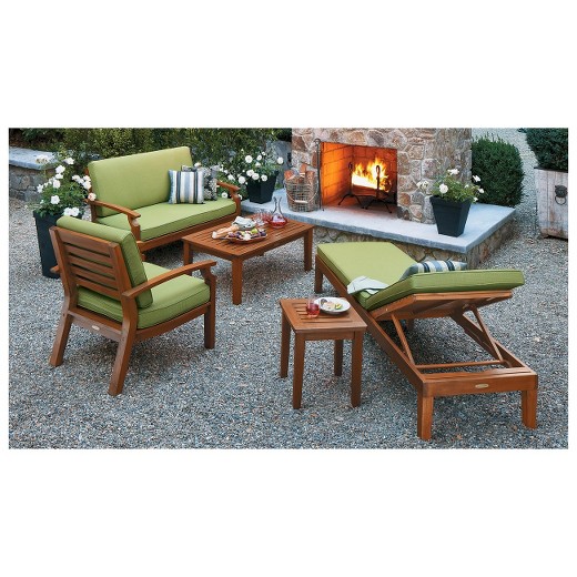 Brooks Island Wood Patio Furniture Collection - Smith & Hawken ... - Brooks Island Wood Patio Furniture Collection - Smith & HawkenÃ¢Â„Â¢ : Target