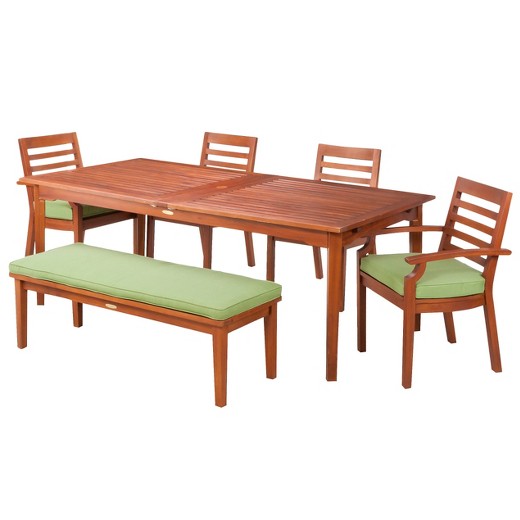 Brooks Island Wood Patio Furniture Collection - Smith & Hawken ... - Product description page - Brooks Island Wood Patio Furniture Collection -  Smith & HawkenÃ¢Â„Â¢