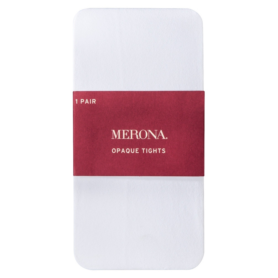 Merona Opaque Womens Tights   White 1X