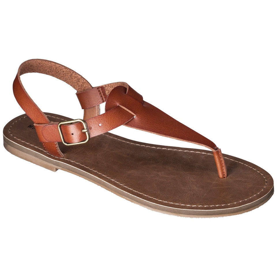 Womens Mossimo Supply Co. Lady Sandals   Cognac 11