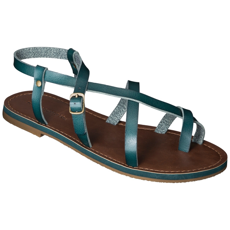 Womens Mossimo Supply Co. Lavinia Gladiator Sandals   Teal 11