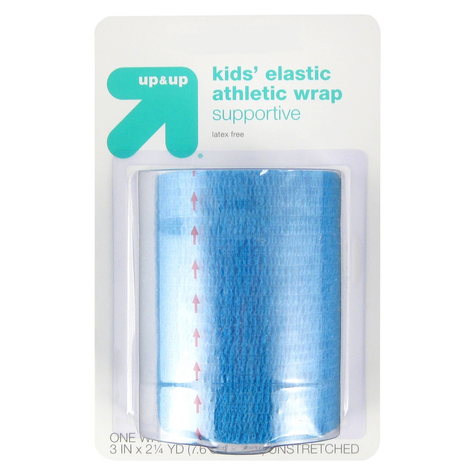 up&up Kids Elastic Athletic Wrap 2.3 Yards   Blue